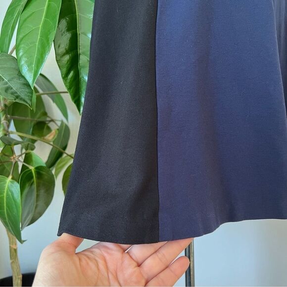 Classic Kate Spade Fit and Flare Colorblock Dress - Size 2 blue black classic‎ - Picture 7 of 8